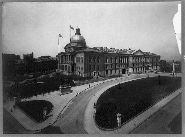 <i>Title:</i> State House, Boston, Massachusetts
<i>Abstract/medium:</i> 1 photographic print.